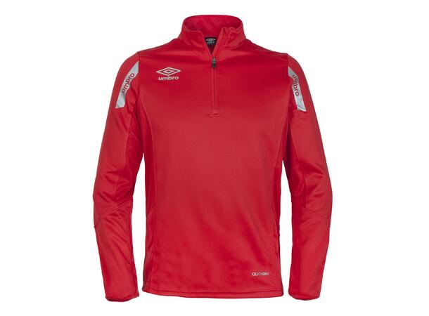 UMBRO Core Sweat Half Zip Rød XXL Treningsgenser i teknisk kvalitet 