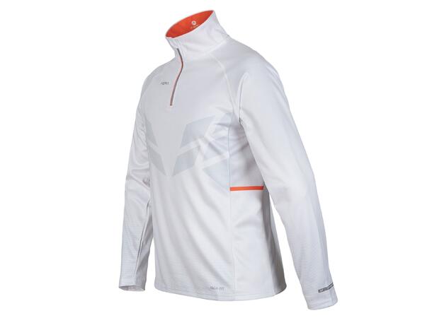FIBRA Sync Half Zip Hvit L Komfortabel Half ZIP 