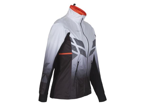 FIBRA Sync Hybrid Jacket W Sort M Treningsjakke med vindtett front 