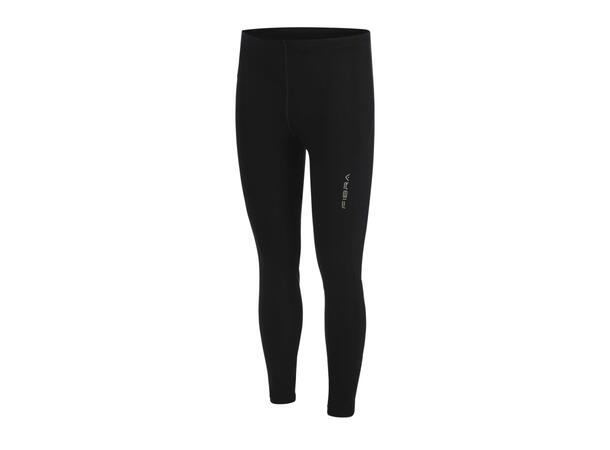FIBRA Sync Long Tights Warm Jr Sort 152 varm tights med børstet innside 