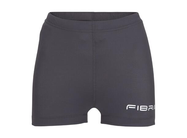 FIBRA Sync Short Tights Jr Sort 152 Kort løpetights til junior