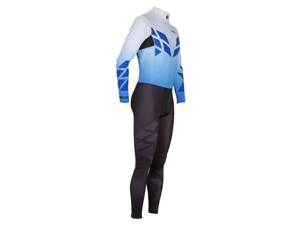 FIBRA Sync Ski Racesuit Lys blå XXL Genial konkurransedress