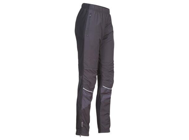 FIBRA Sync Trn Pant Warm W Sort M Fôret vindtett bukse med stretch 