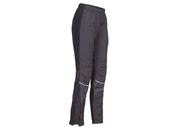 FIBRA Sync Trn Pant Warm W Sort M Fôret vindtett bukse med stretch 