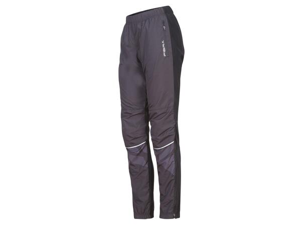 FIBRA Sync Trn Pant Warm W Sort M Fôret vindtett bukse med stretch 