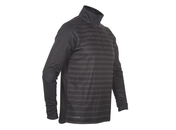 UMBRO Sublime Half Zip 2 jr Sort 164 Sublimert klubbgenser med glidelås 