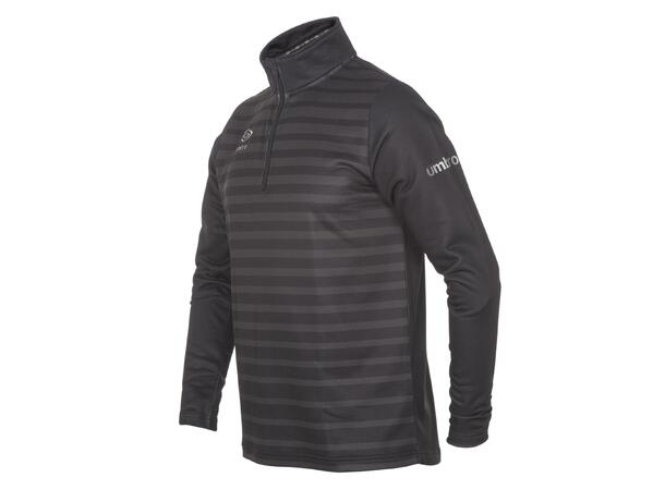 UMBRO Sublime Half Zip 2 jr Sort 164 Sublimert klubbgenser med glidelås 