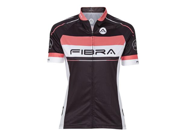 FIBRA Elite Bike SS Jersey W Sort S Sykkeltrøye i pustende stretch 