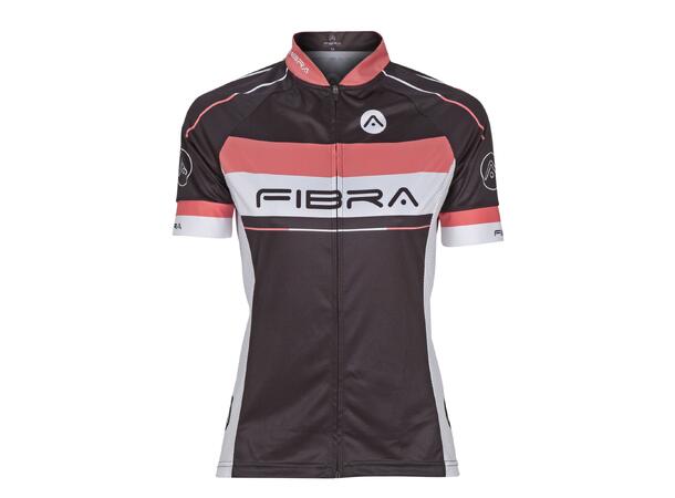 FIBRA Elite Bike SS Jersey W Sort S Sykkeltrøye i pustende stretch 
