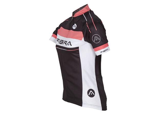 FIBRA Elite Bike SS Jersey W Sort S Sykkeltrøye i pustende stretch 