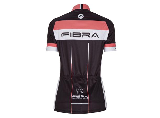 FIBRA Elite Bike SS Jersey W Sort S Sykkeltrøye i pustende stretch 