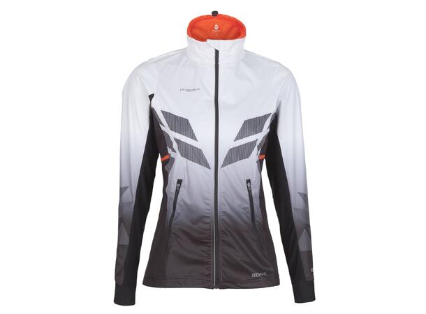 FIBRA Sync Hybrid Jacket W Sort L Treningsjakke med vindtett front