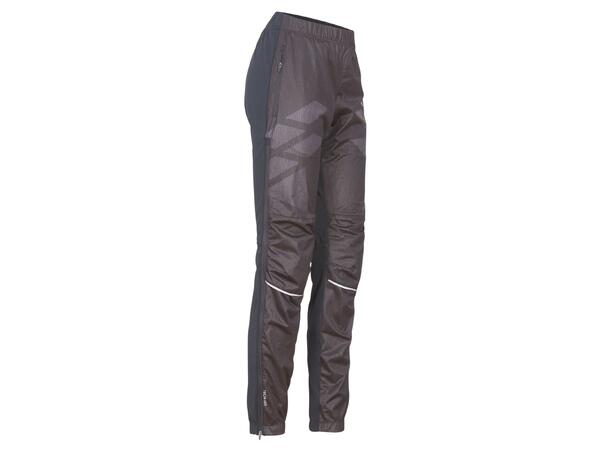 FIBRA Sync Pro Pant W Sort L Praktisk vindtett bukse med stretch 