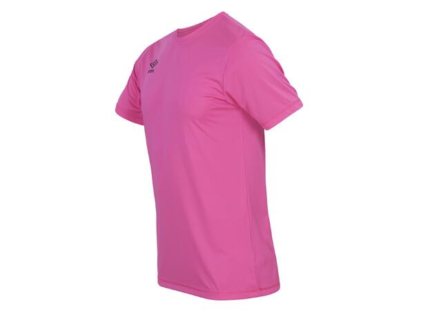 UMBRO Core Poly Tee Neonrosa XS Enkel, teknisk trøye i polyester 