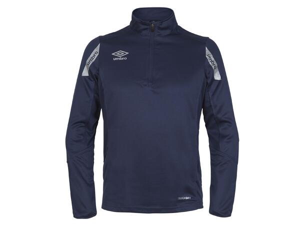 UMBRO Core Sweat Half Zip J Marine 152 Treningsgenser i teknisk kvalitet 