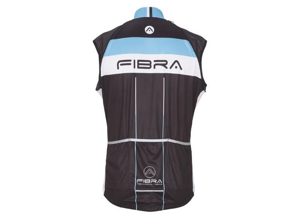 FIBRA Elite Bike Jacket Slv.off Sort L Sykkeljakke med avtagbare ermer