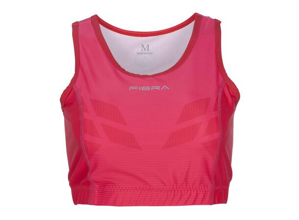 FIBRA Sync Sport Top W Rosa XS Treningstopp med bryterygg 