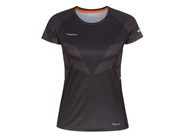 FIBRA Sync Tee W Sort XS Lett komfortabel T-skjorte for dame 