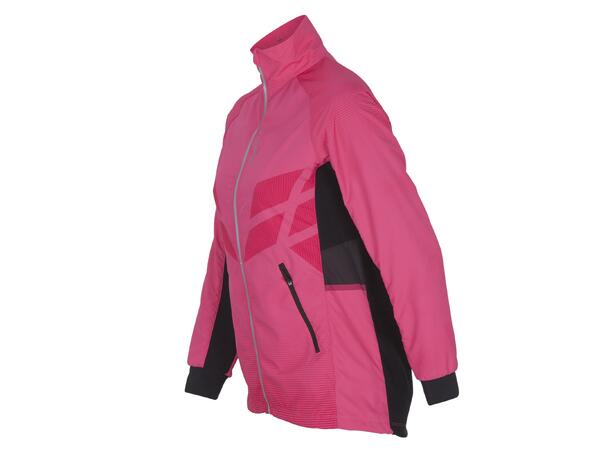 FIBRA Sync Trn Jacket Warm W Rosa XL Fôret vindtett damejakke 