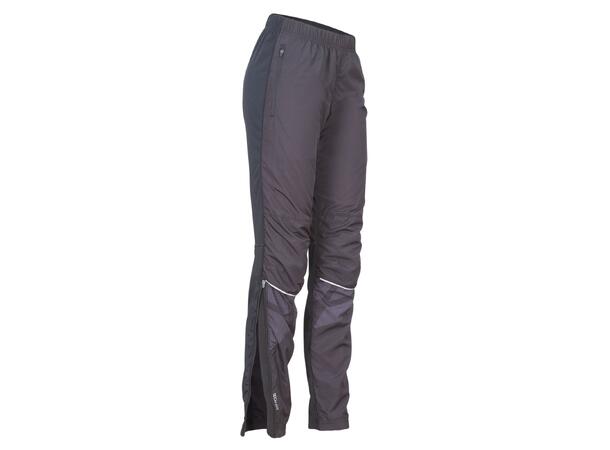 FIBRA Sync Trn Pant W Sort XL Praktisk vindtett bukse med stretch