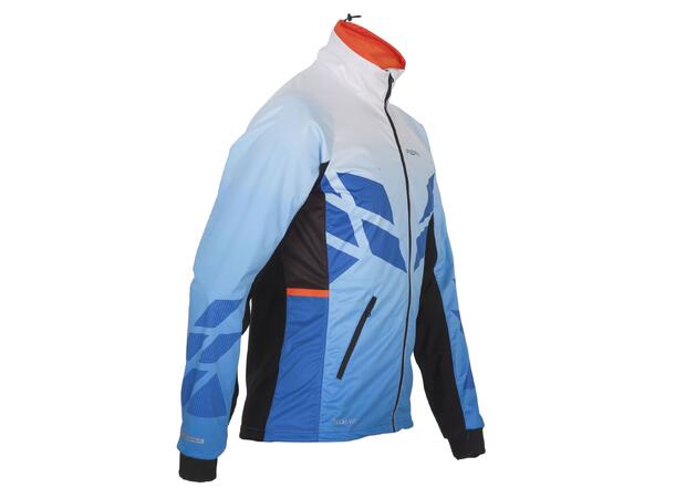 FIBRA Sync Hybrid Jacket Jr Blå 140 Treningsjakke med vindtett front