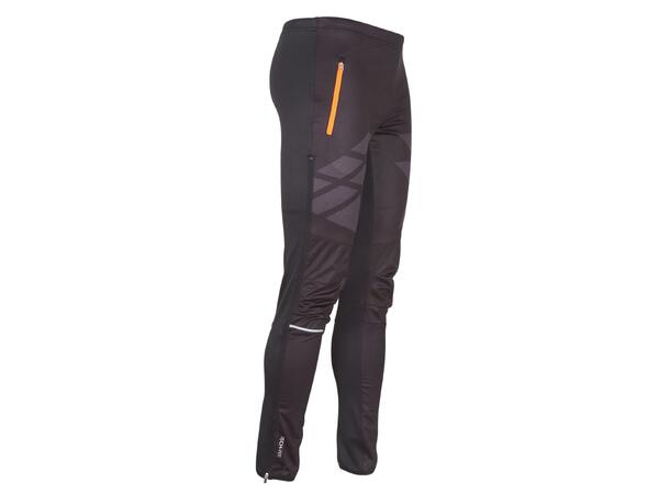 FIBRA Sync Hybrid Pant Jr Sort 140 Praktisk vindtett bukse med stretch 