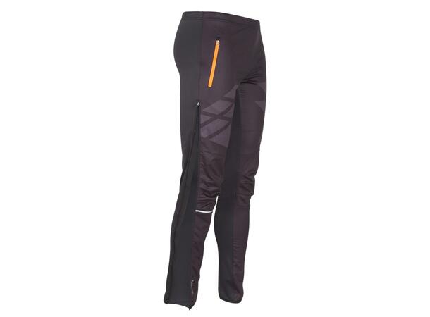 FIBRA Sync Hybrid Pant Jr Sort 140 Praktisk vindtett bukse med stretch 