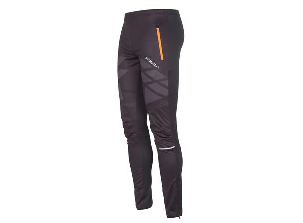 FIBRA Sync Hybrid Pant Jr Sort 140 Praktisk vindtett bukse med stretch 
