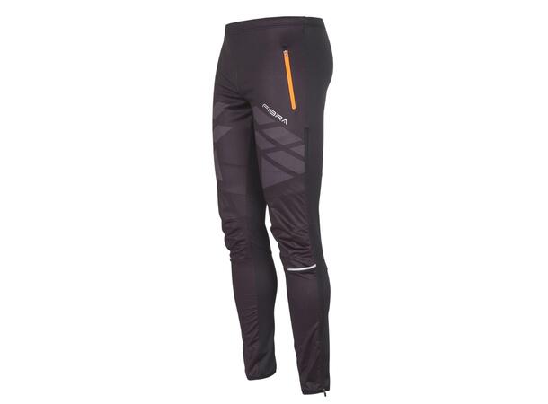 FIBRA Sync Hybrid Pant Jr Sort 140 Praktisk vindtett bukse med stretch 