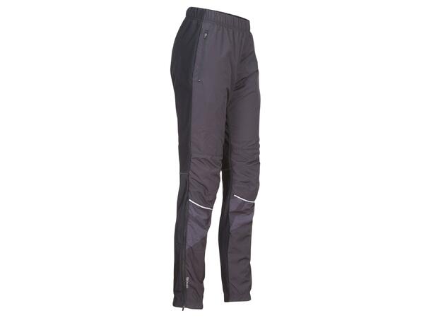 FIBRA Sync Trn Pant Warm W Sort XXL Fôret vindtett bukse med stretch 