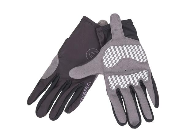 FIBRA Elite Bike Glove Sort S Elite sykkelhansker med polstring 