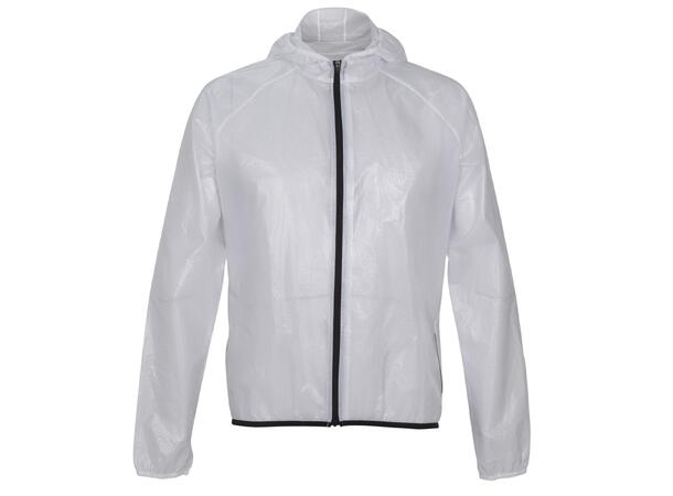 FIBRA Elite Bike Rain Jacket Hvit L Regnjakke for syklister 
