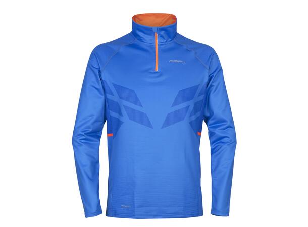 FIBRA Sync Half Zip Blå L Komfortabel Half ZIP 