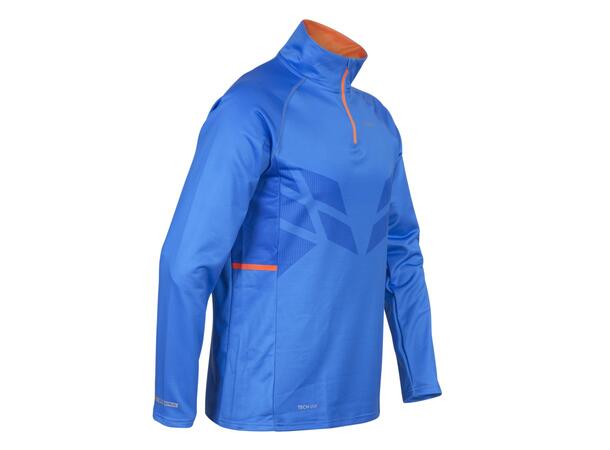 FIBRA Sync Half Zip Jr Blå 128 Komfortabel Half Zip til junior 