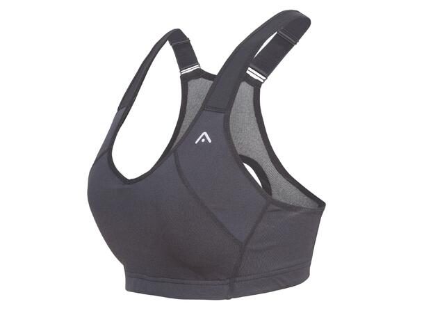 FIBRA Sync Sports Bra Sort S Sports-bh med skåler. 