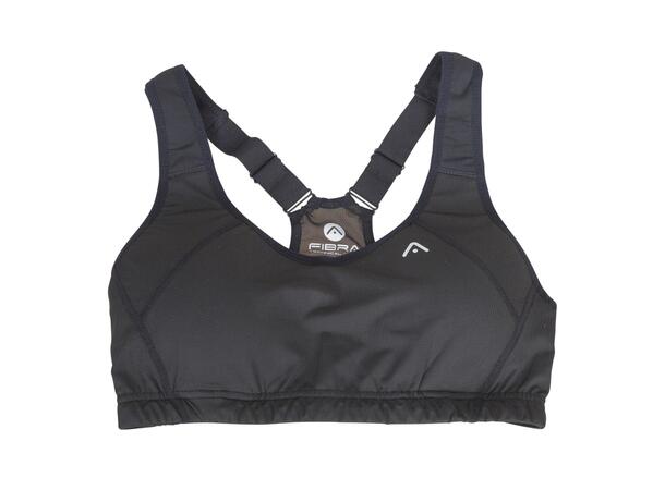 FIBRA Sync Sports Bra Sort S Sports-bh med skåler. 