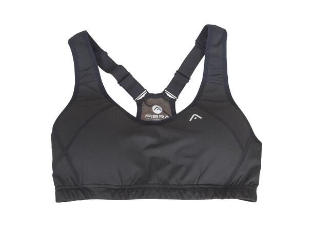 FIBRA Sync Sports Bra Sort S Sports-bh med skåler. 