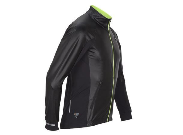 FIBRA Xtrm Jacket Sort XL Lett og vindtett jakke