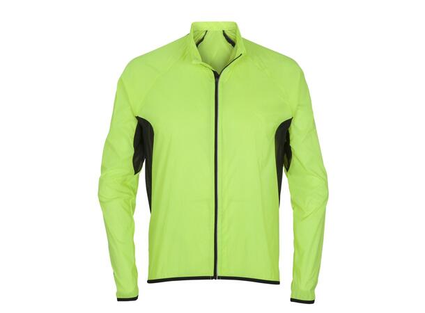 FIBRA Xtrm Wind Pack Jacket Neongul M Vind og vanntett jakke 
