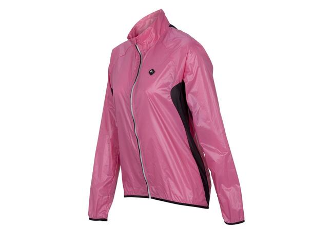 FIBRA Xtrm Wind Pack Jacket W Rosa L Vind og vanntett jakke 