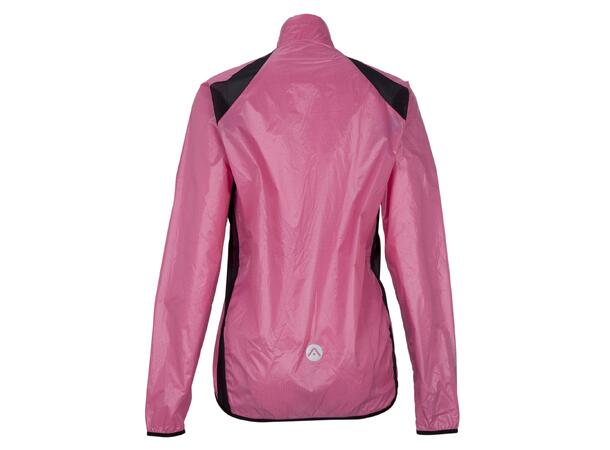 FIBRA Xtrm Wind Pack Jacket W Rosa L Vind og vanntett jakke