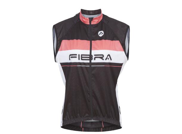 FIBRA Elite Bike Jacket S.off W Sort XXL Sykkeljakke med avtakbare armer 