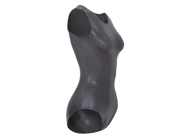 FIBRA Gym Leotard Basic W Sort 128 Turndrakt uten arm 