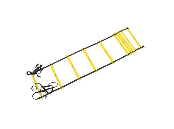 PROLINE Agility Ladder 5m w/bag Gul OS Koordinasjonsstige med justerbare trinn