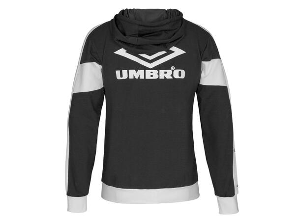 UMBRO Core X Hood Jacket J Sort 140 Hettejakke i bomull
