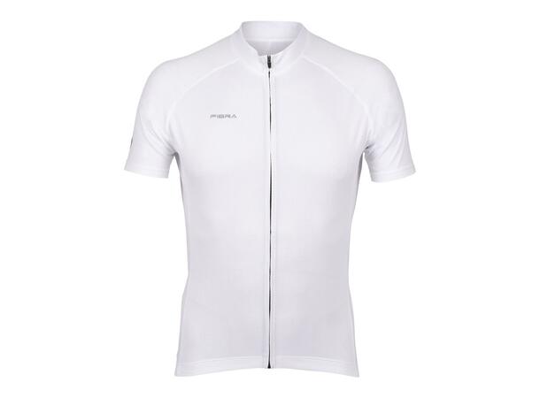 FIBRA Active Bike SS Jersey Hvit M Sykkeltrøye i pustende stretch 