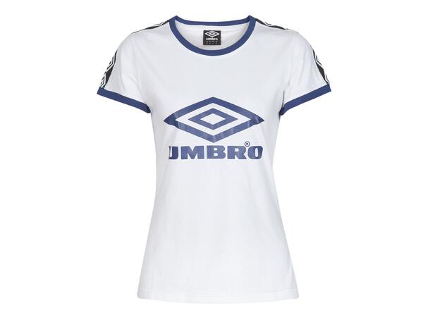 UMBRO Core X Legend Tee W Hvit 42 T-skjorte til dame i bomull