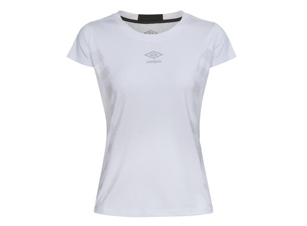 UMBRO Velocita Athl Trn Tee W Hvit 42 Kortermet treningstrøye til dame 