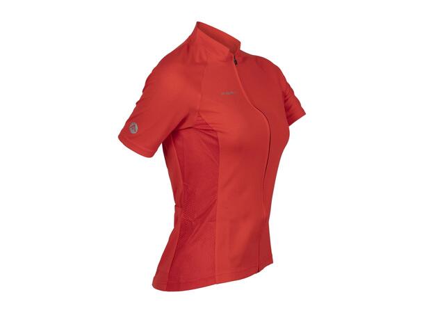FIBRA Active Bike SS Jersey W Rød S Sykkeltrøye i pustende mesh 