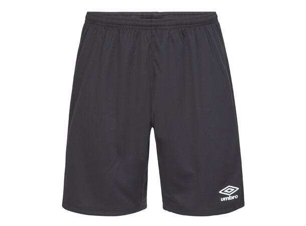 UMBRO FW Knit Shorts Sort S Behagelig shorts i  microstoff kvalitet